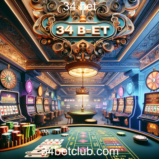 Descubra o Mundo dos Jogos de Cassino em 34 bet